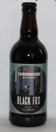 CHARNWOOD BLACK FOX 4.5% 12 x 500ML