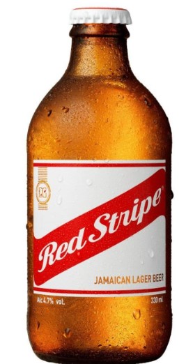 RED STRIPE LAGER 4.7% BOTTLES 24/330ml
