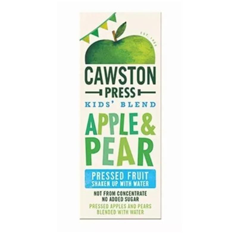 CAWSTON PRESS APPLE & PEAR CARTONS 18 x 200ML