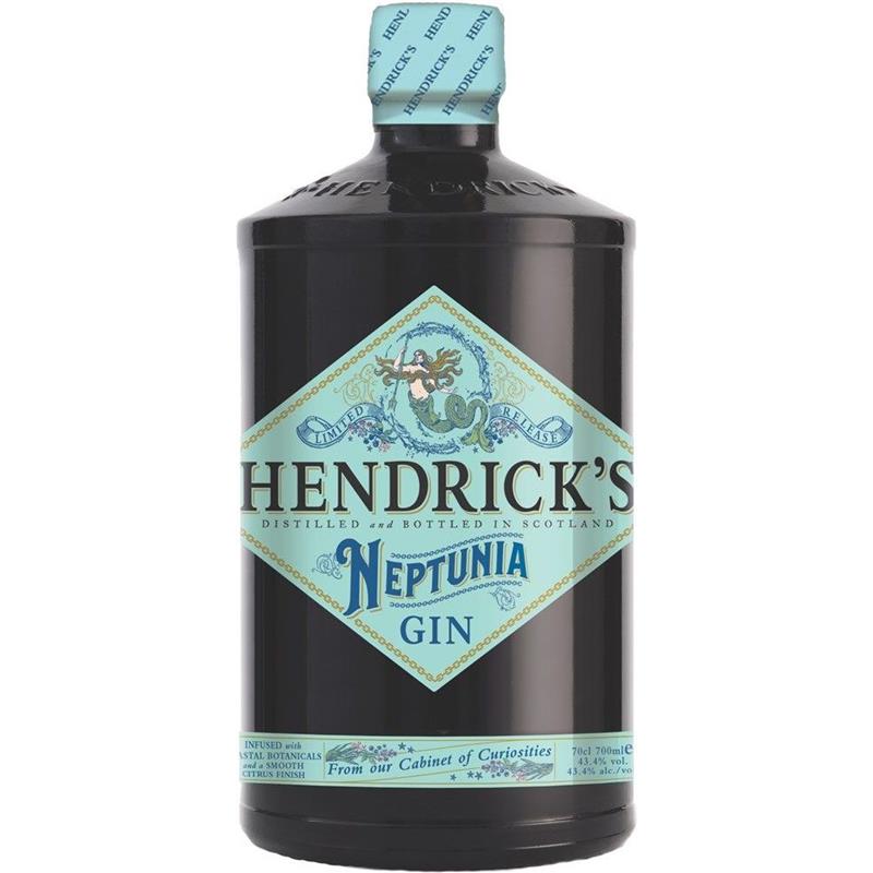 HENDRICKS NEPTUNIA GIN 43.4% 70CL