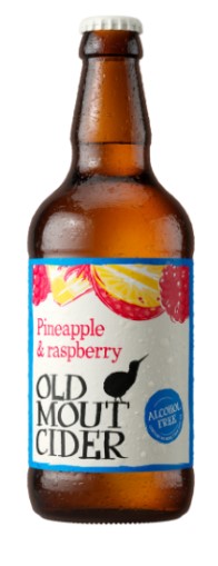 OLD MOUT P/APPLE & RASPBERRY ALCOHOL FREE 12 x 500ml