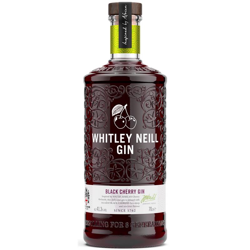 WHITLEY NEILL BLACK CHERRY GIN 43% 70CL