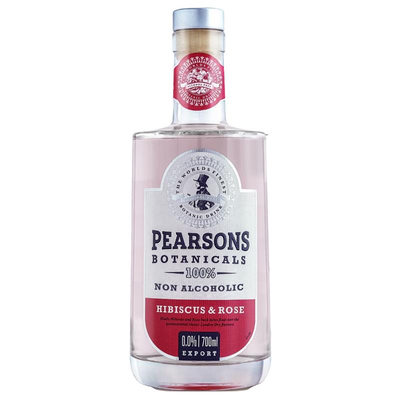 PEARSONS HIBISCUS & ROSE 0% GIN 70CL