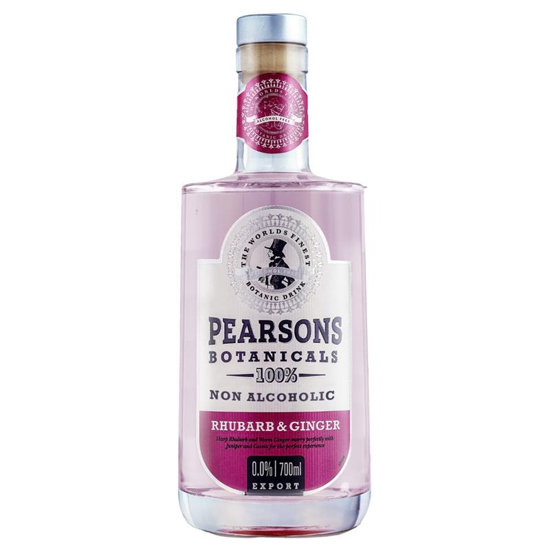 PEARSONS RHUBARB & GINGER 0% GIN 70CL