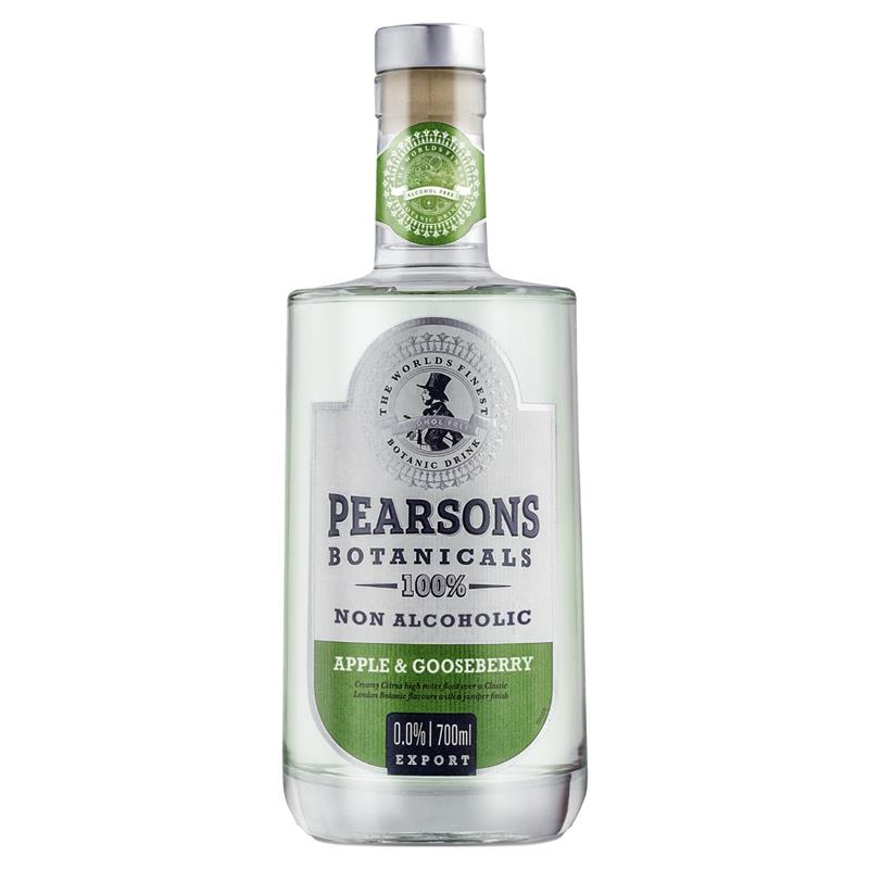 PEARSONS APPLE & GOOSEBERRY 0% GIN  70CL