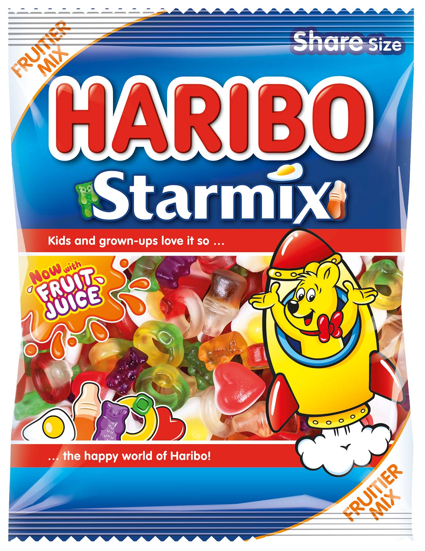 HARIBO STARMIX LARGE BAGS 12 x 140G