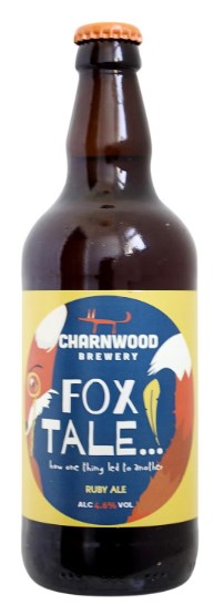 CHARNWOOD BREWERY FOX TALE 4.6% 12 x 500ML