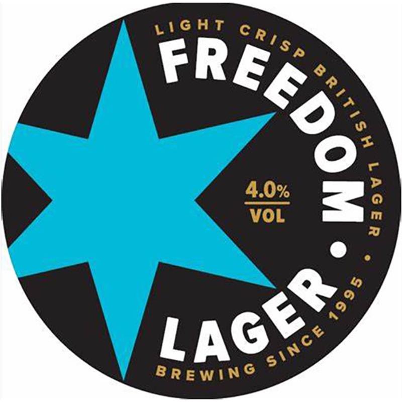 FREEDOM FOUR BRITISH LAGER 4% 50LTR