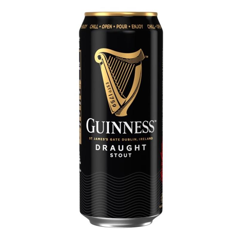 GUINNESS DRAUGHT CANS 4.2% 24 x 440ML