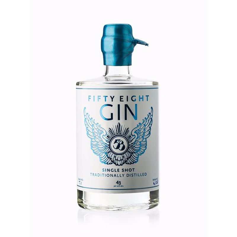 58 GIN 43% 50CL