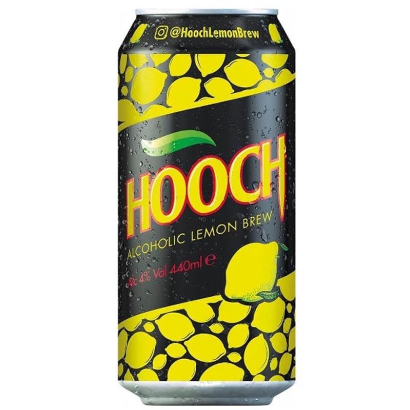 HOOCH LEMON ALCOHOLIC BREW **CANS*** 24x440ml