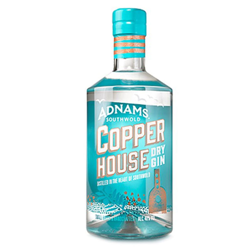 ADNAMS COPPER HOUSE DRY GIN 40% 70CL