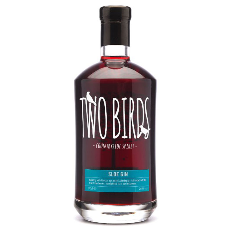 TWO BIRDS SLOE GIN 26% 70CL