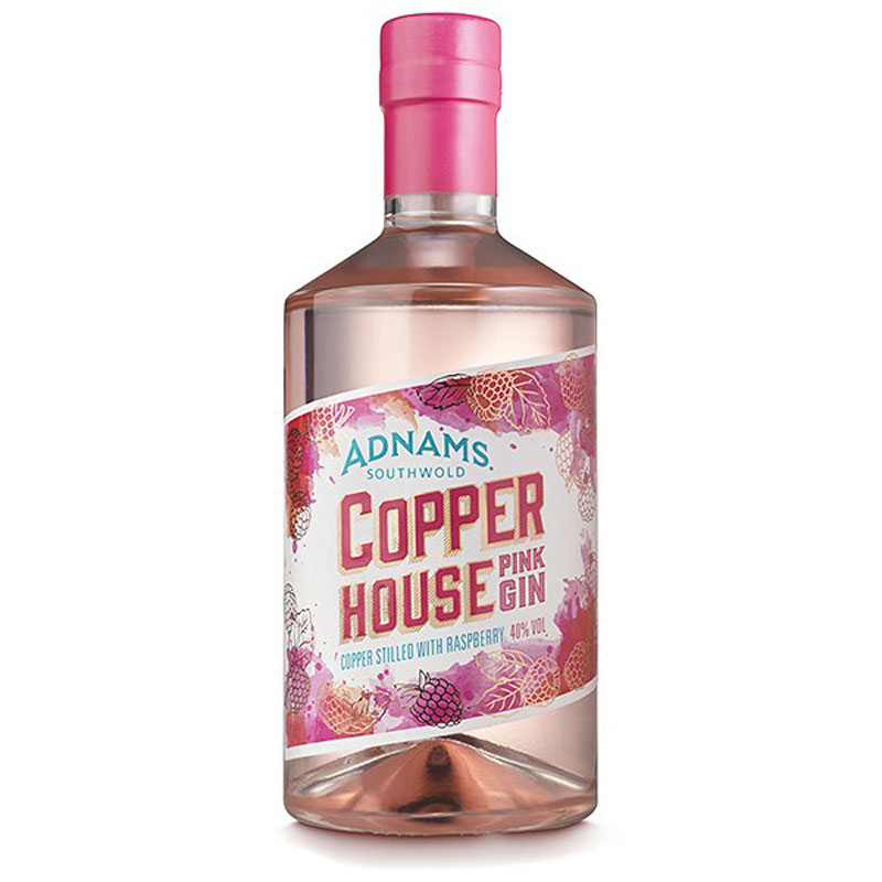 ADNAMS COPPER HOUSE PINK GIN 40% 70CL