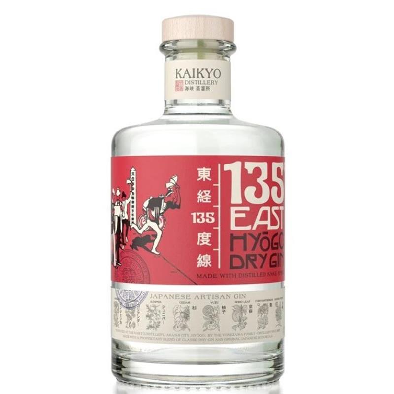 135 EAST HYOGO DRY GIN 42% 70CL