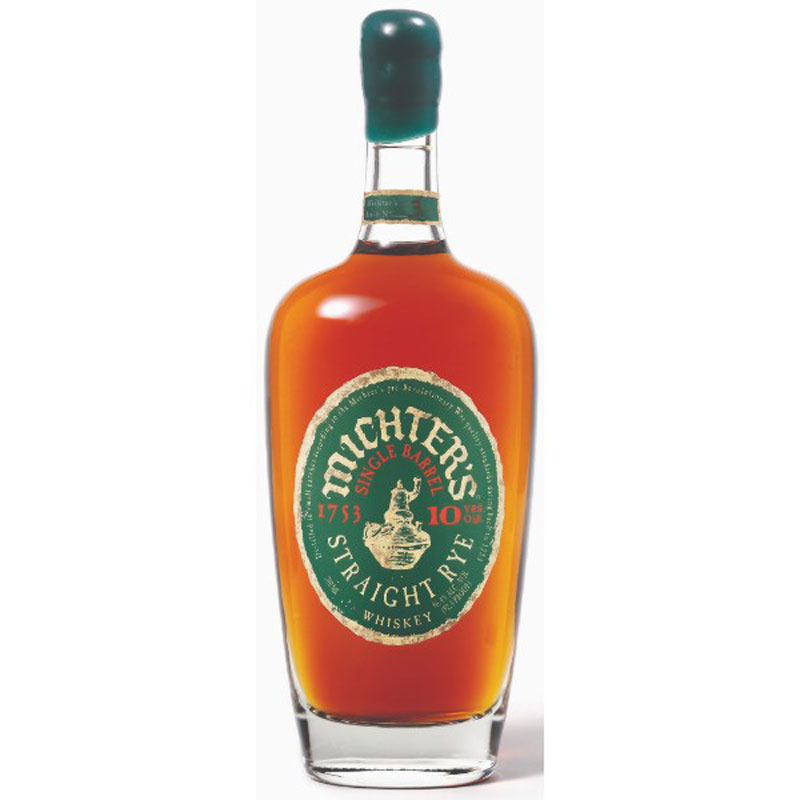 MICHTERS 10YO RYE WHISKY 46.4% 70CL