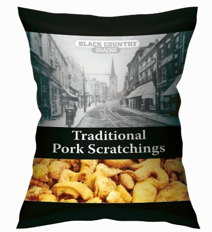 TRADITIONAL PORK SCRATCHINGS 12 x 45G