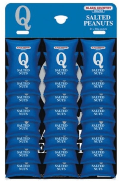 Q  SALTED NUTS 24 x 50G