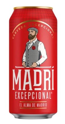 MADRI EXCEPCIONAL LAGER 4.6% CANS 24 X 440ML