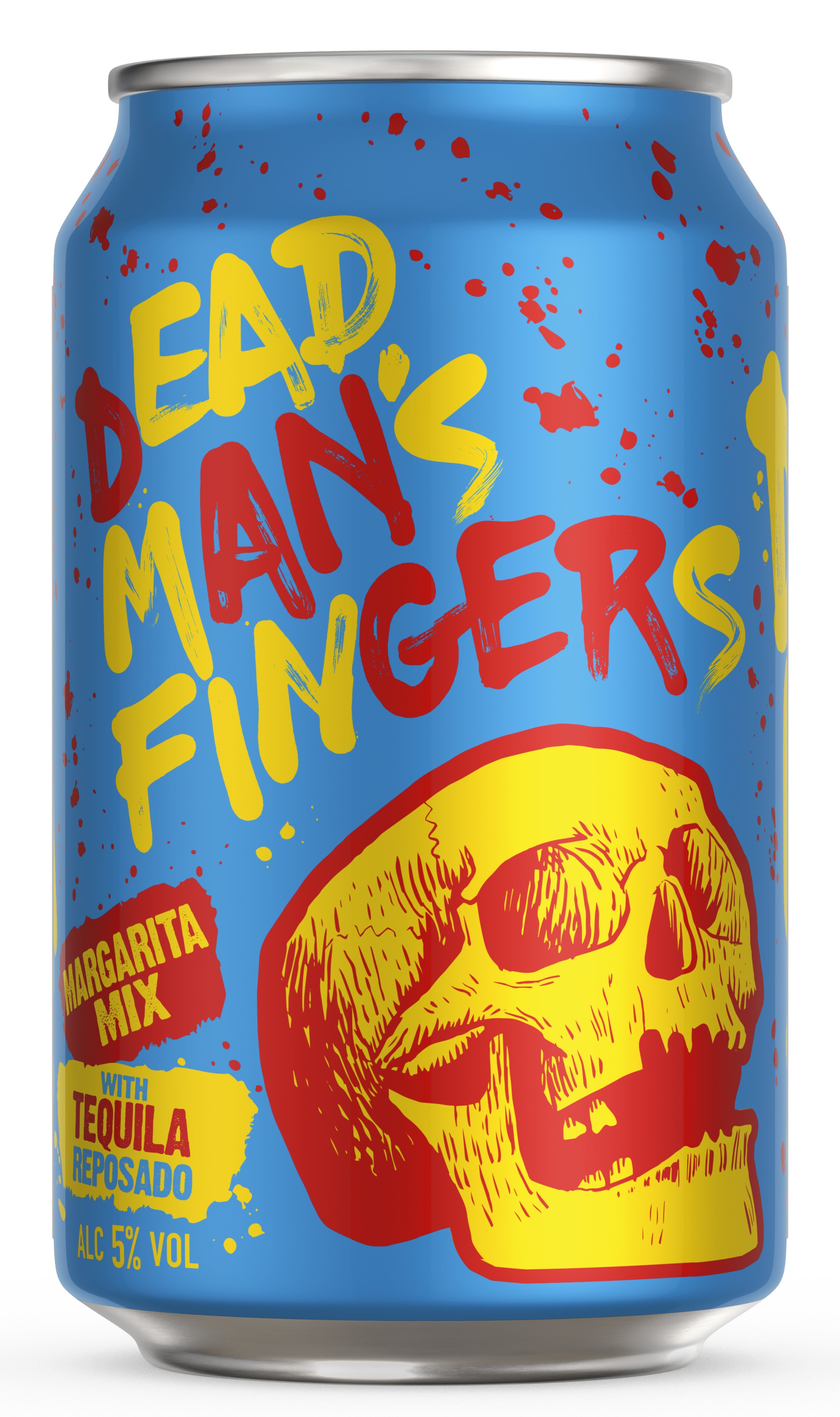 DEAD MAN FINGER MARGARITA MIX WITH TEQUILA CANS 5% 12 x 330ml