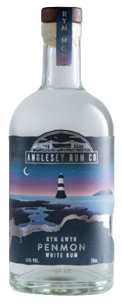 ANGLESEY RUM CO PENMON WHITE RUM 40% 70CL