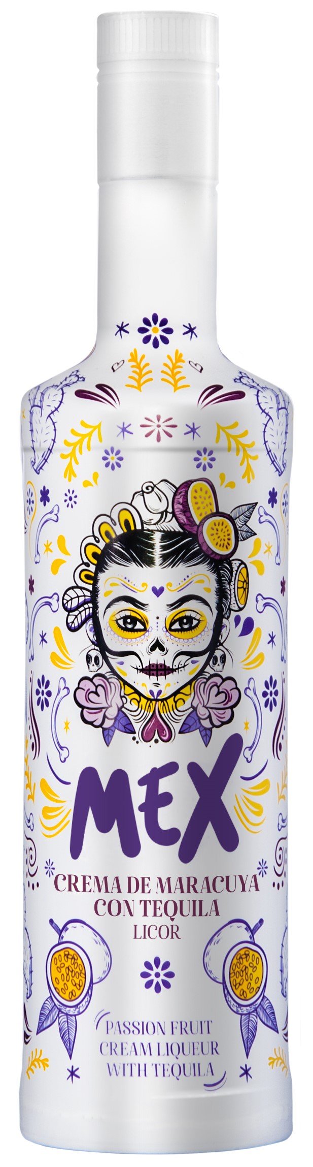 MEX PASSION FRUIT TEQUILA CREAM LIQUEUR 15% 70CL