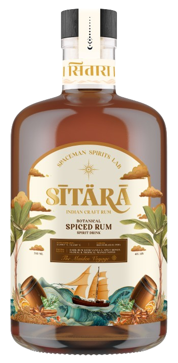 SITARA SPICED RUM 40% 70CL