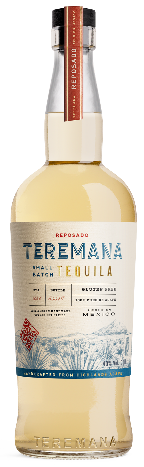 TEREMANA REPOSADO TEQUILA 40% 70CL