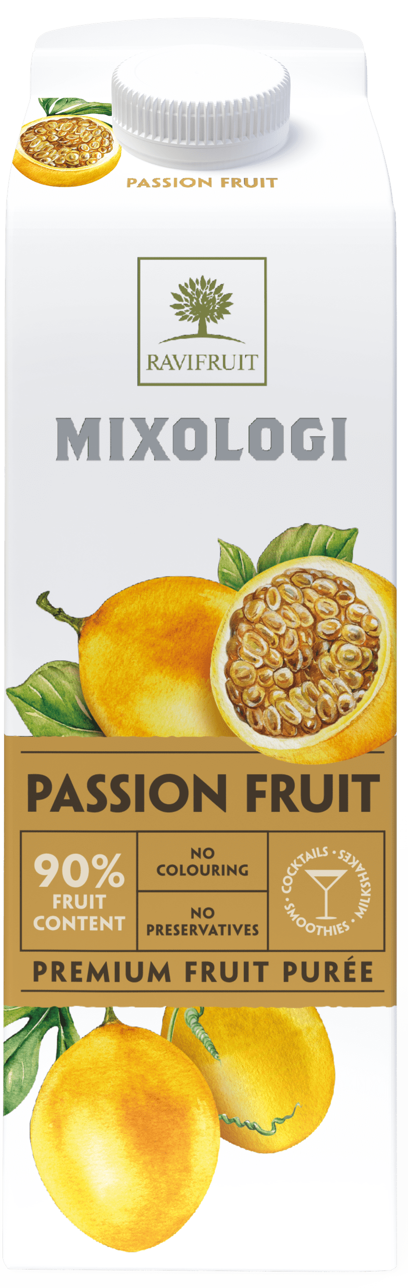 MIXOLOGI PASSIONFRUIT PUREE 1KG