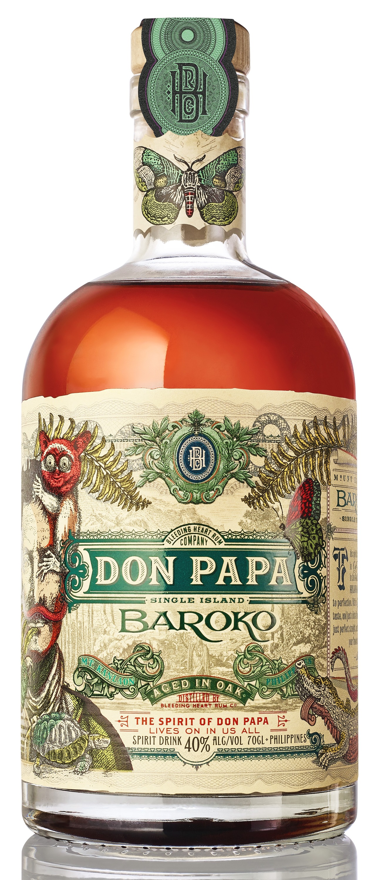 DON PAPA BAROKO RUM 40% 70CL