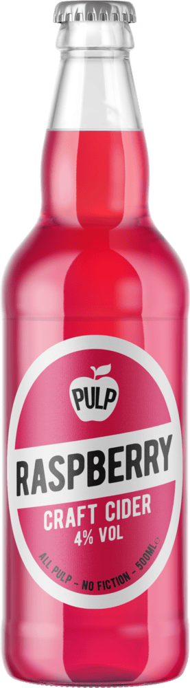 PULP RASPBERRY CIDER 4% BOTTLES