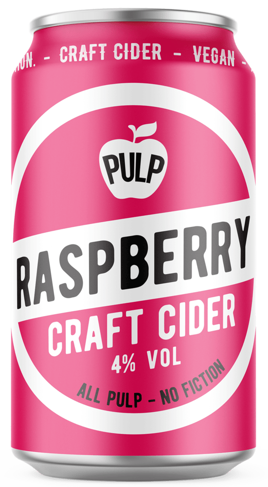 PULP RASPBERRY CIDER 4% CANS