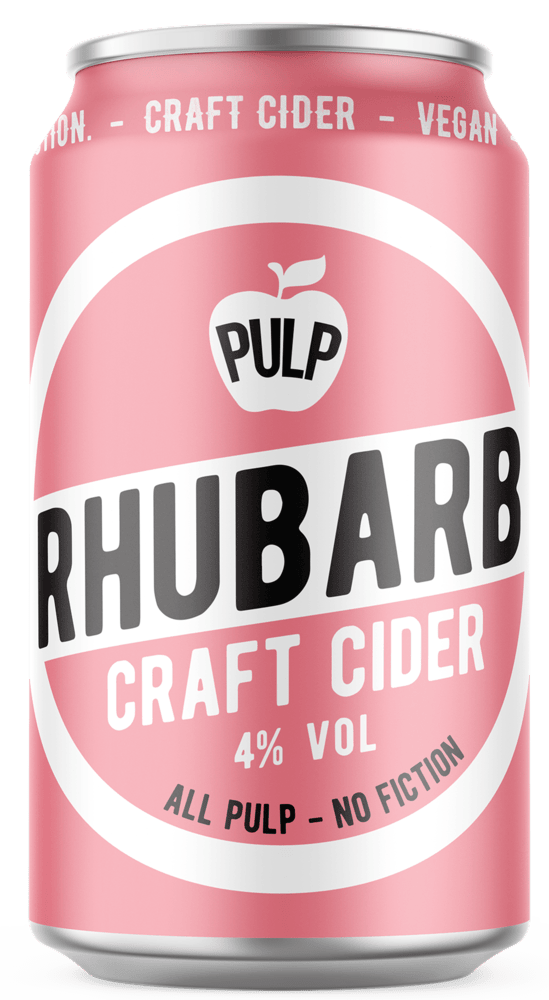 PULP RHUBARB CIDER 4% CANS