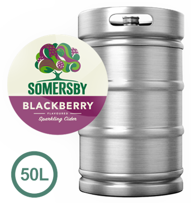 SOMERSBY BLACKBERRY 4.5% 11GALL KEG