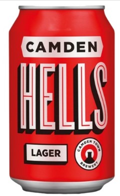 CAMDEN HELLS LAGER 4.6% 12 x 330ML