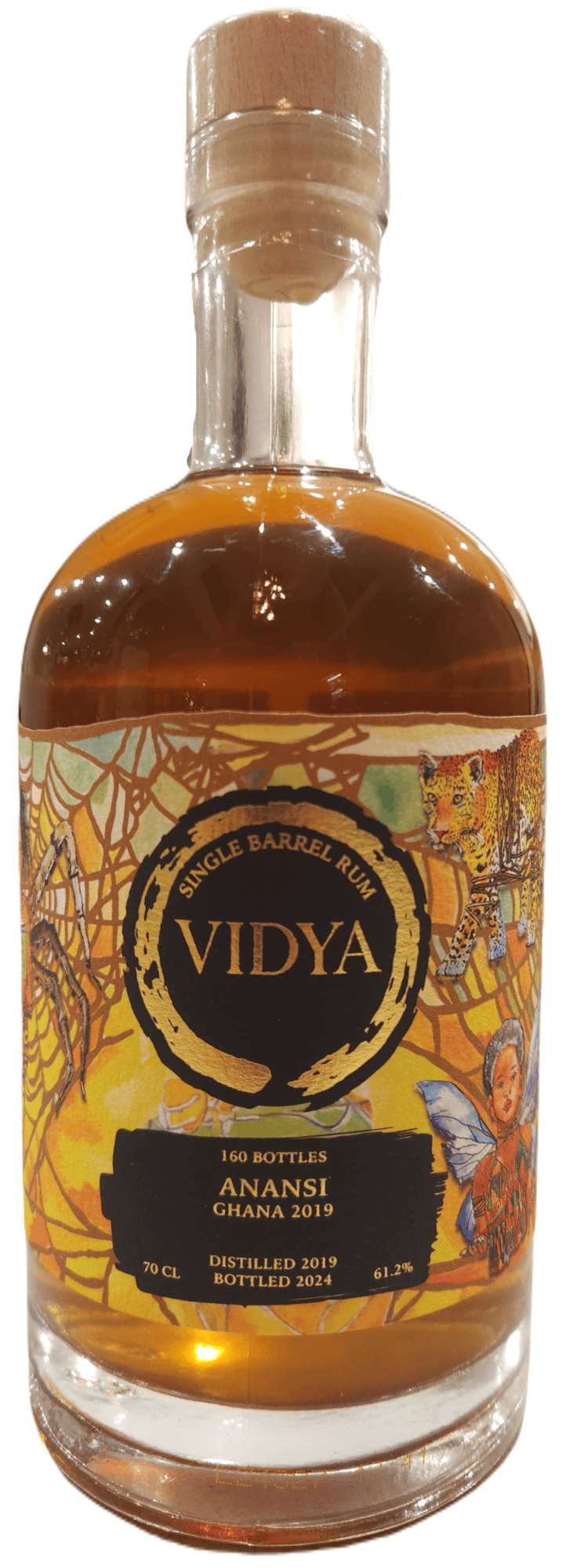 VIDYA II THE ANANSI RUM 61.2% 70CL