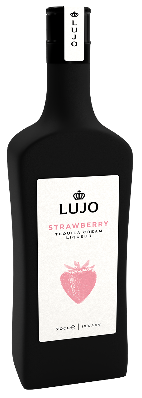 LUJO STRAWBERRY CREAM TEQUILA 15% 70CL