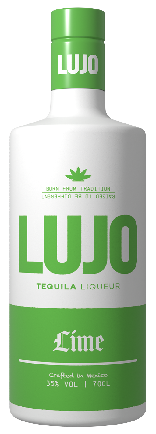 LUJO LIME TEQUILA 35% 70CL