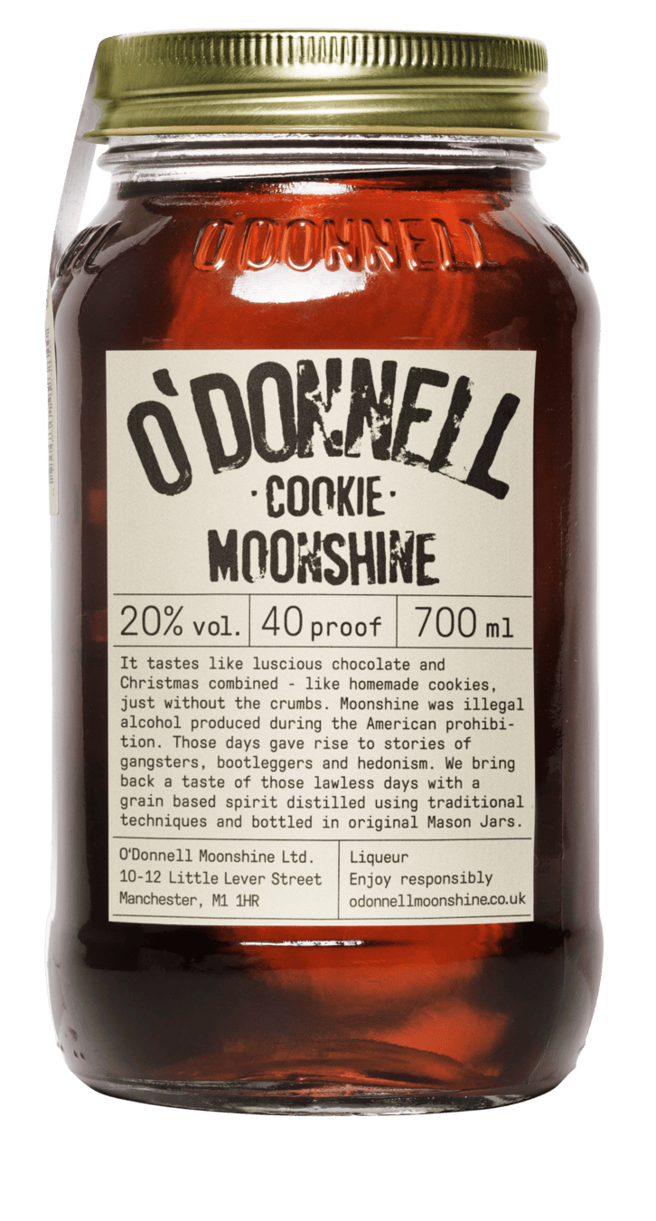 COOKIE O'DONNELLS MOONSHINE LIQUEUR 20% 70CL