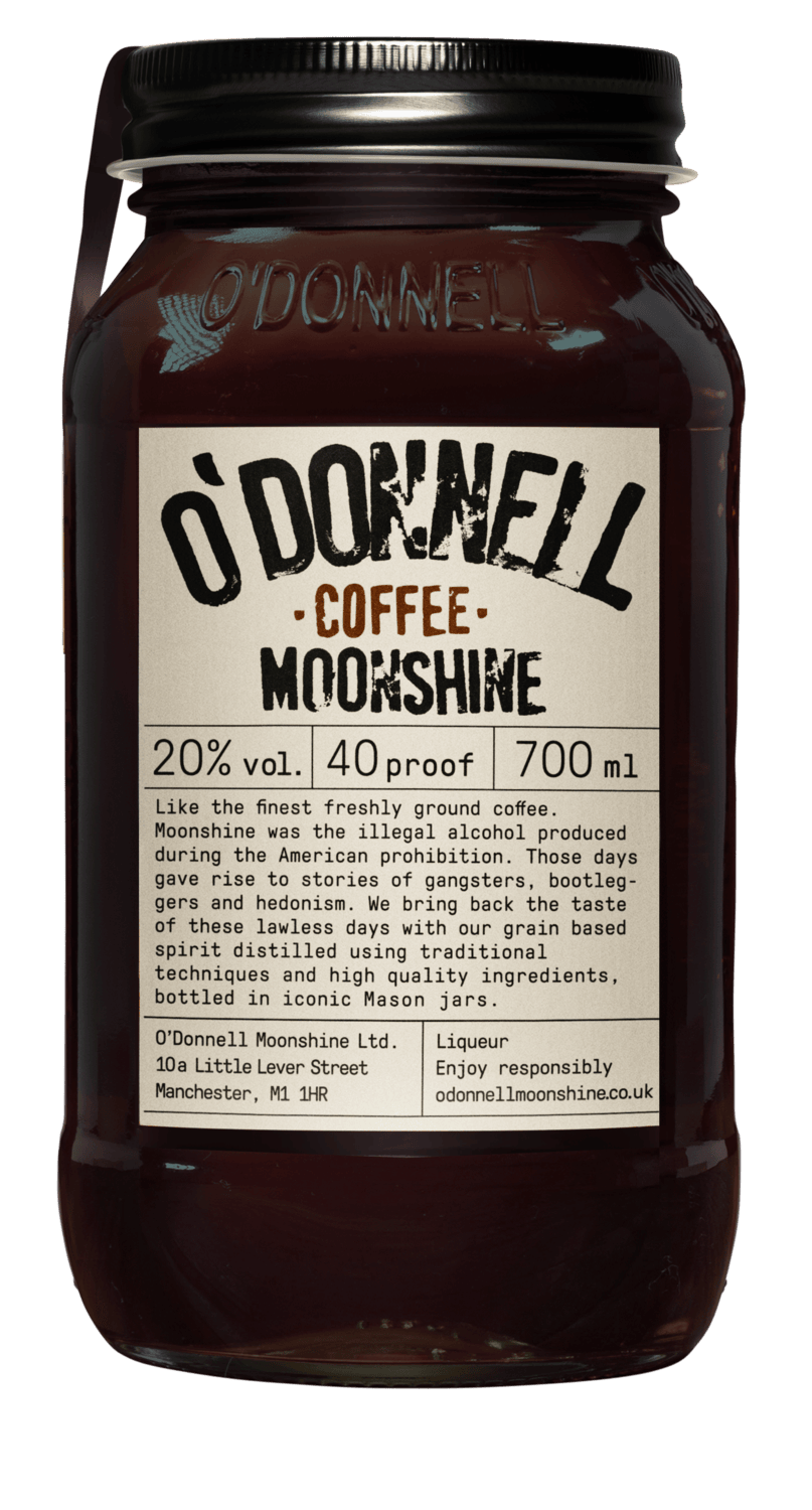 COFFEE O'DONNELLS MOONSHINE LIQUEUR 20% 70CL