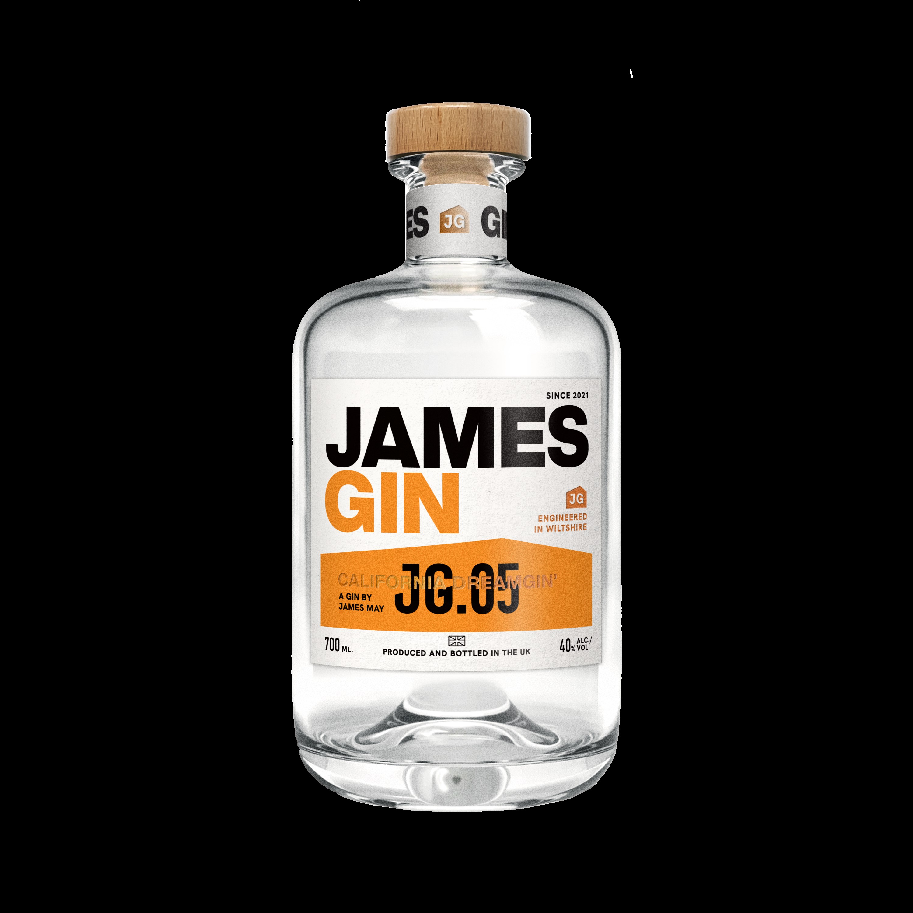 JAMES GIN CALIFORNIA DREAMIN' 40% 70CL