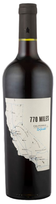 770 MILES RED ZINFANDEL 75CL 13.5%